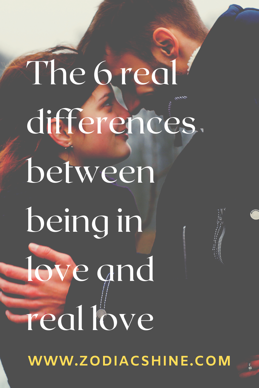 The 6 real differences between being in love and real love