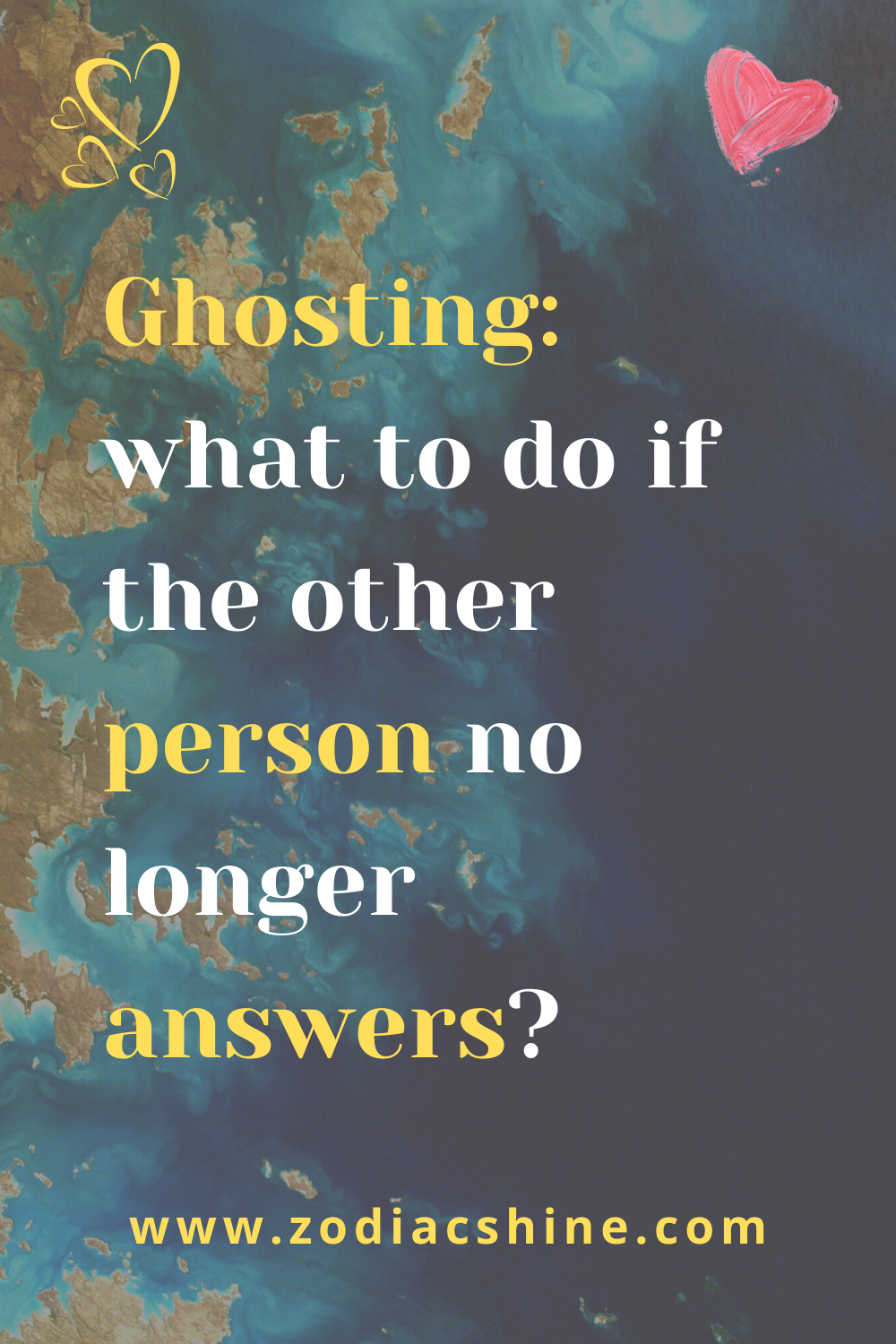 Ghosting: what to do if the other person no longer answers?