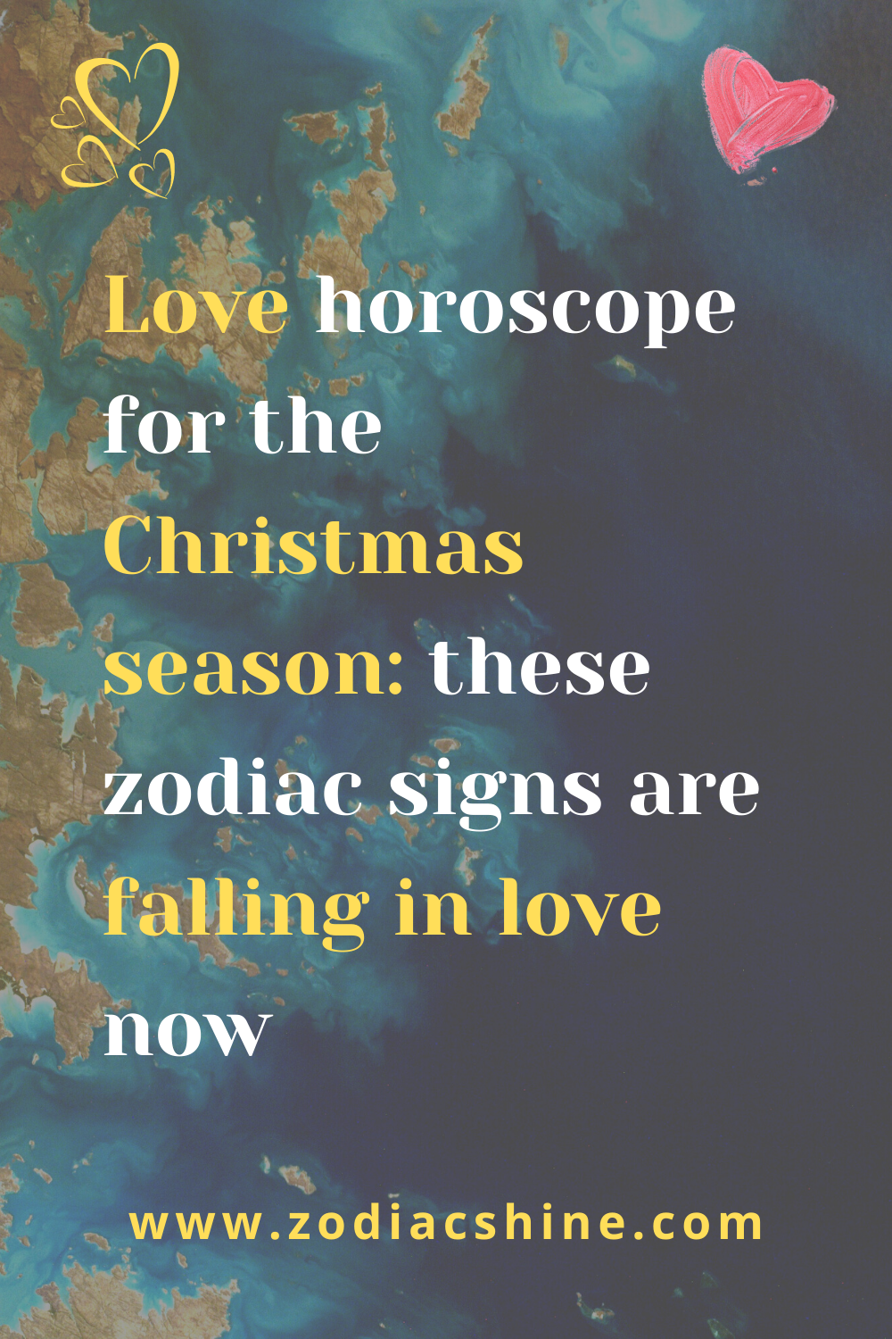 Love horoscope for the Christmas season: these zodiac signs are falling in love now