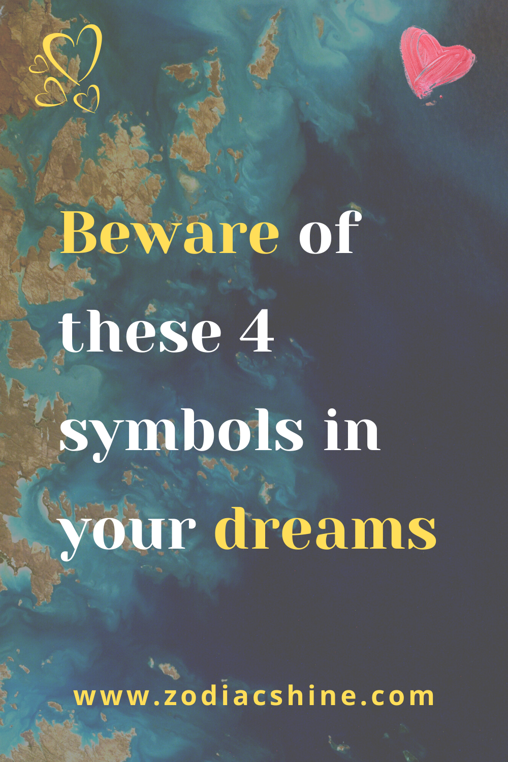 Beware of these 4 symbols in your dreams