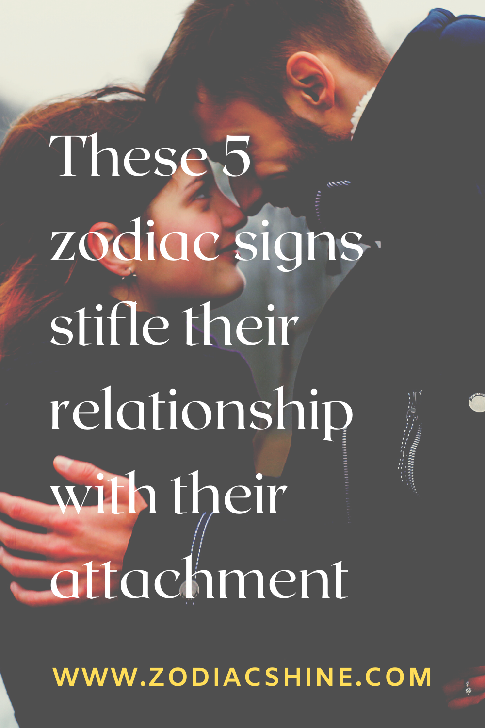 These 5 zodiac signs stifle their relationship with their attachment
