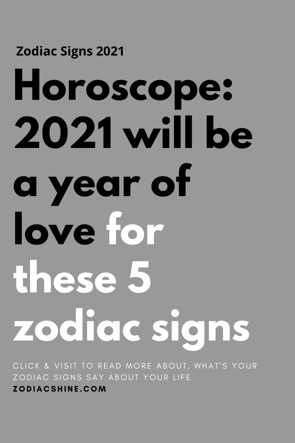 Horoscope: 2021 will be a year of love for these 5 zodiac signs