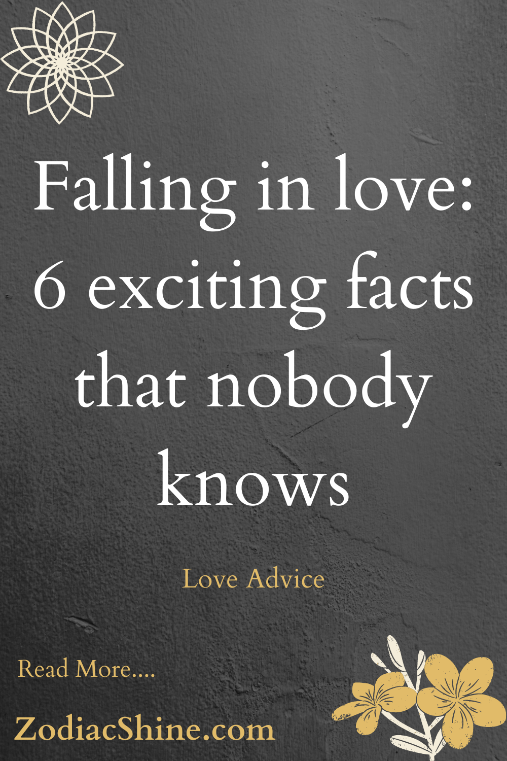 Falling in love: 6 exciting facts that nobody knows
