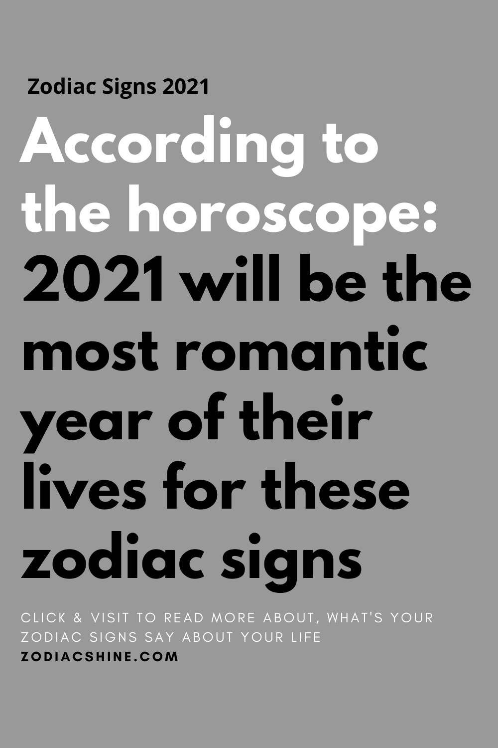 According to the horoscope 2021 will be the most romantic year of their lives for these zodiac signs