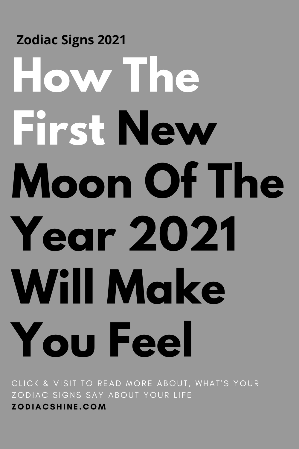 How The First New Moon Of The Year 2021 Will Make You Feel