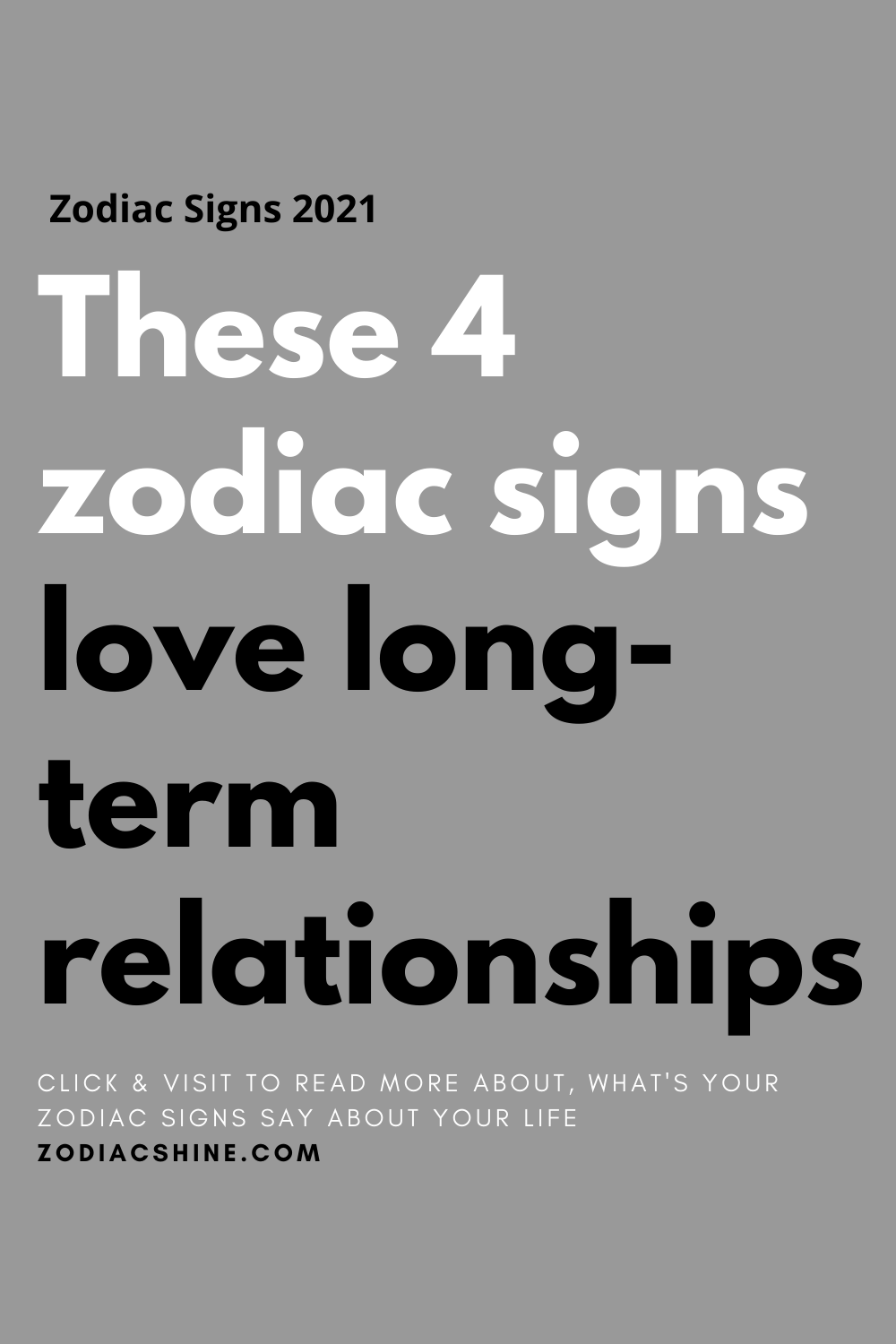 These 4 zodiac signs love long-term relationships