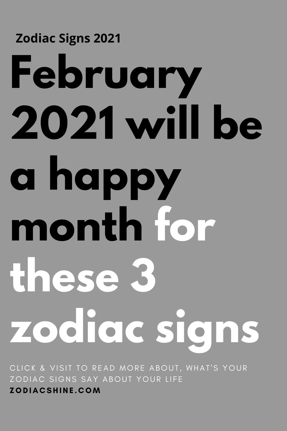February 2021 will be a happy month for these 3 zodiac signs