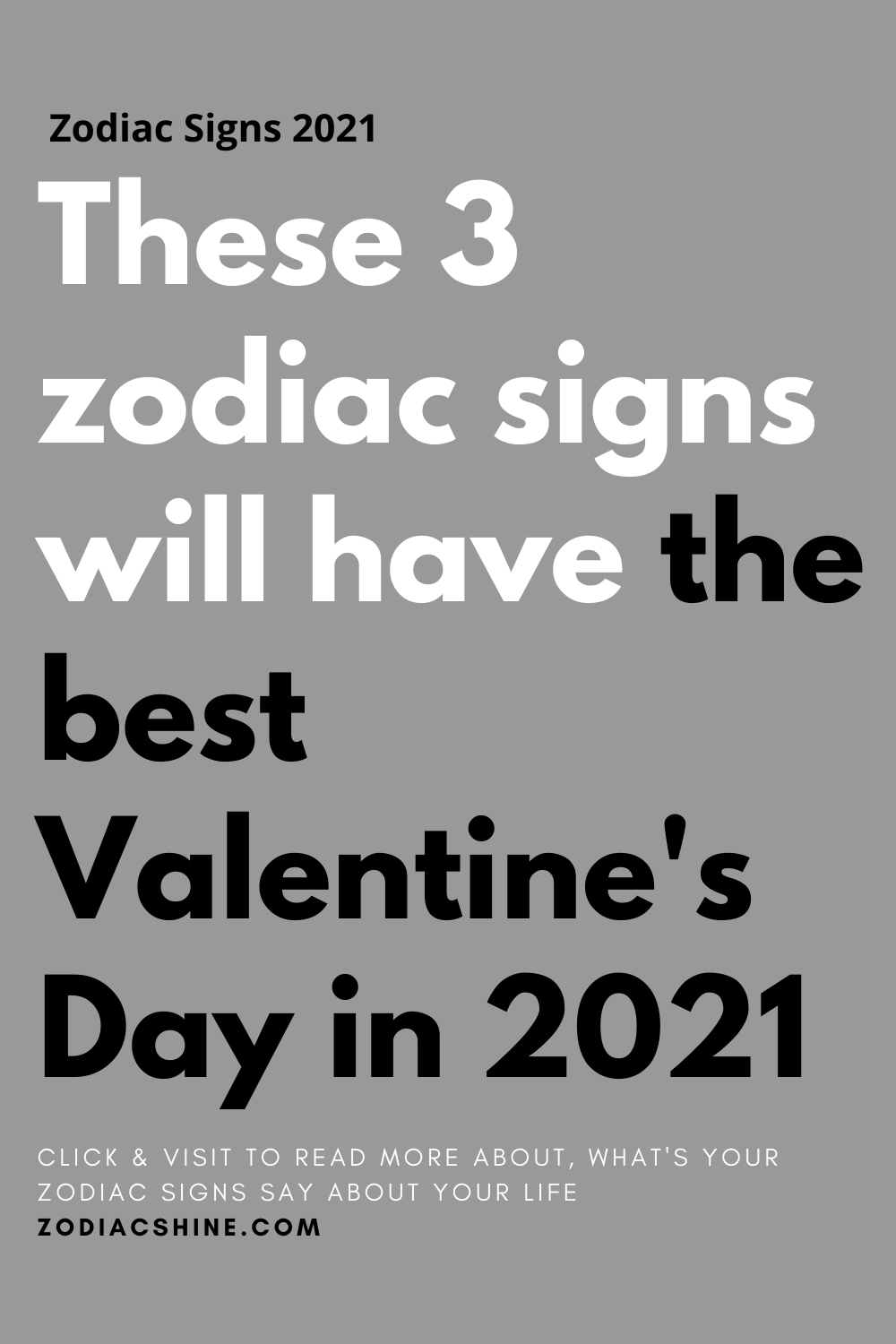 These 3 zodiac signs will have the best Valentine's Day in 2021