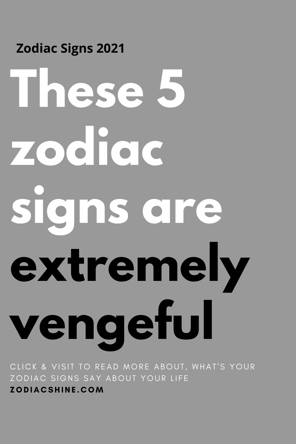 These 5 zodiac signs are extremely vengeful