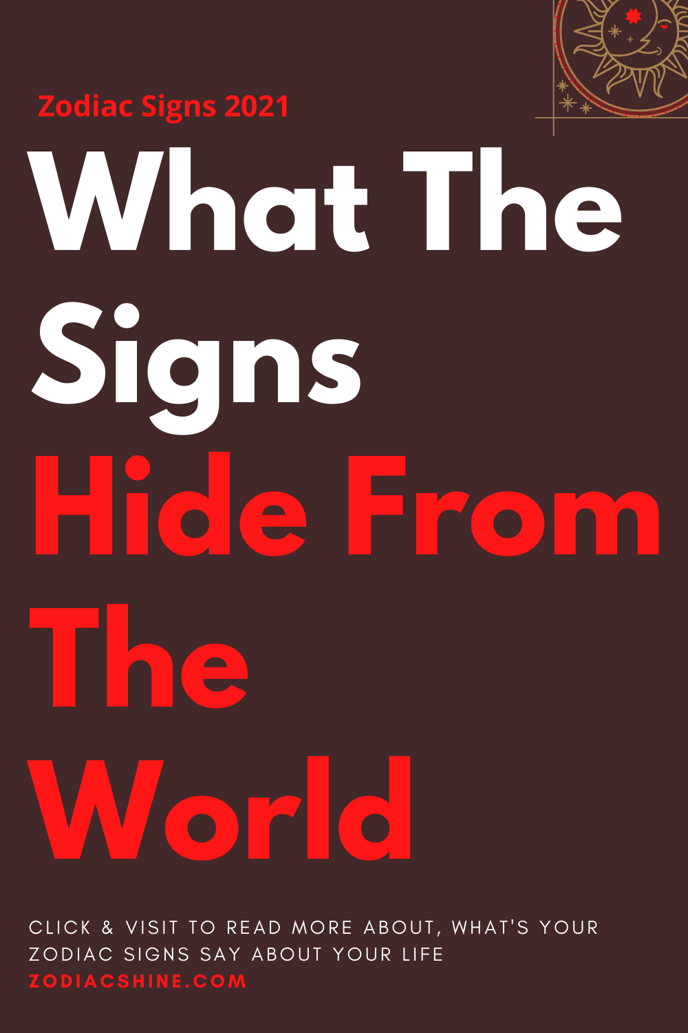 What The Signs Hide From The World