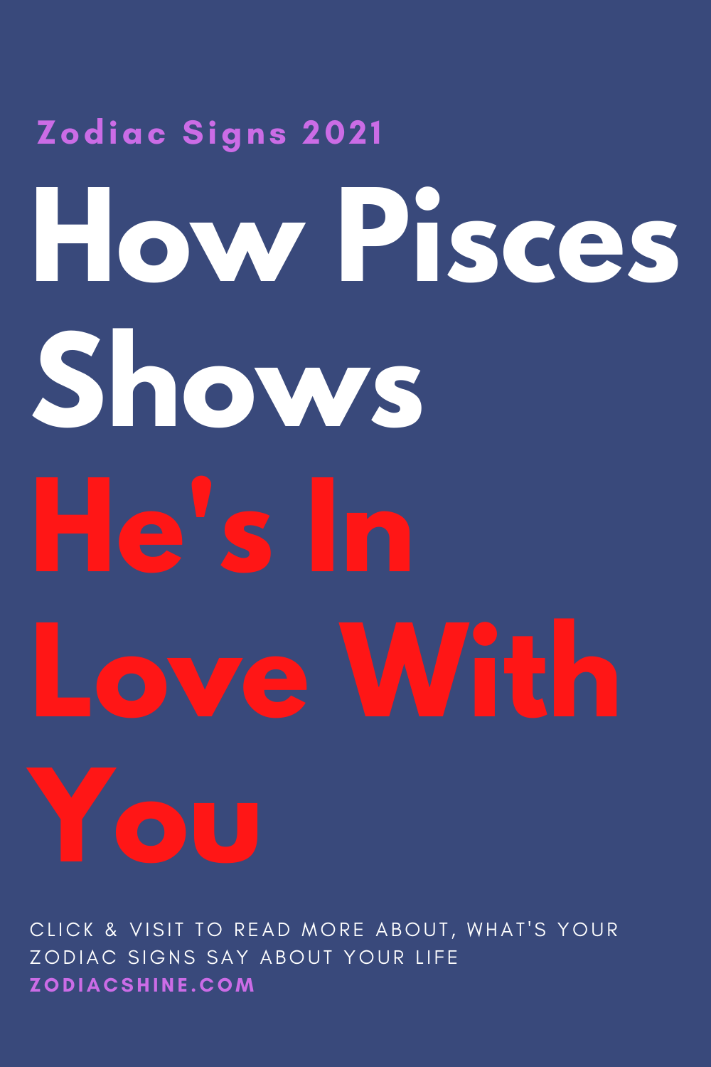 How Pisces Shows He's In Love With You