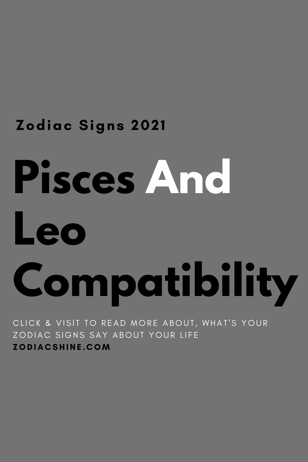 Pisces And Leo Compatibility