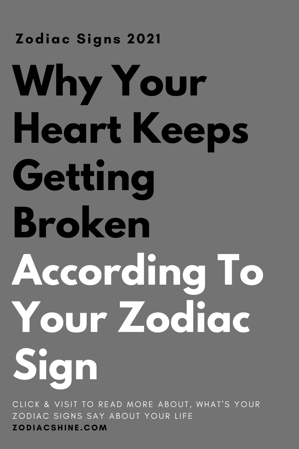 Why Your Heart Keeps Getting Broken According To Your Zodiac Sign
