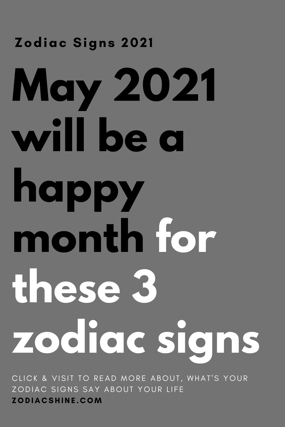 May 2021 will be a happy month for these 3 zodiac signs