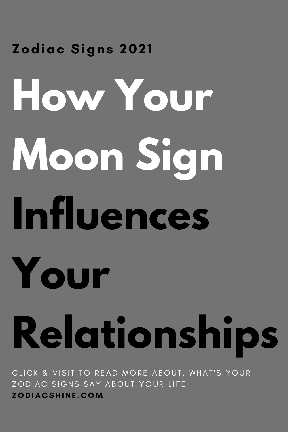 How Your Moon Sign Influences Your Relationships