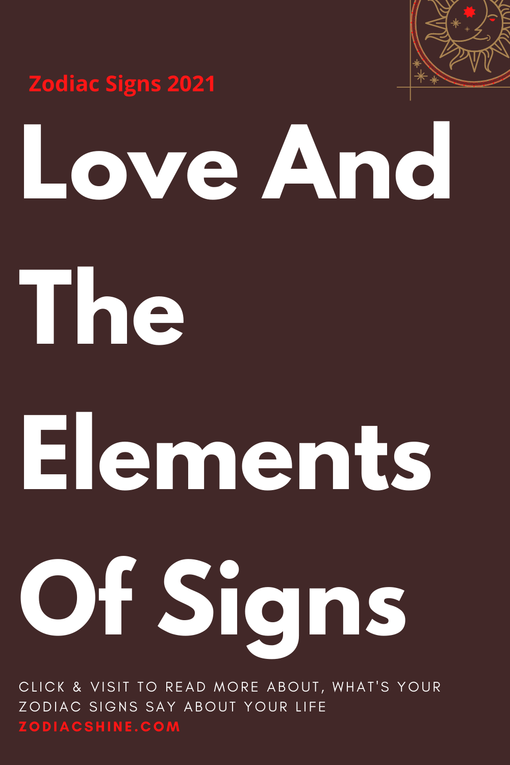 Love And The Elements Of Signs