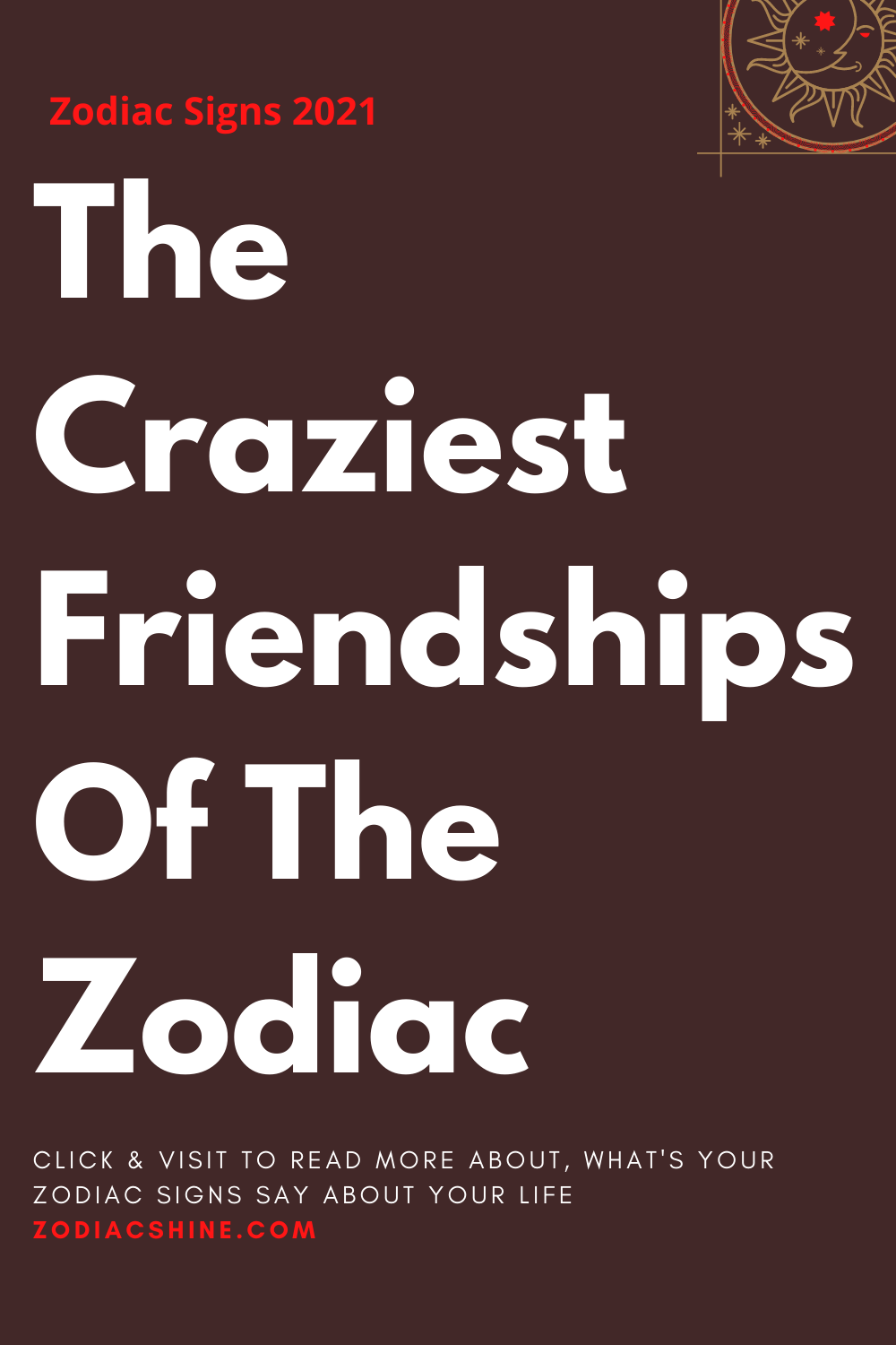The Craziest Friendships Of The Zodiac