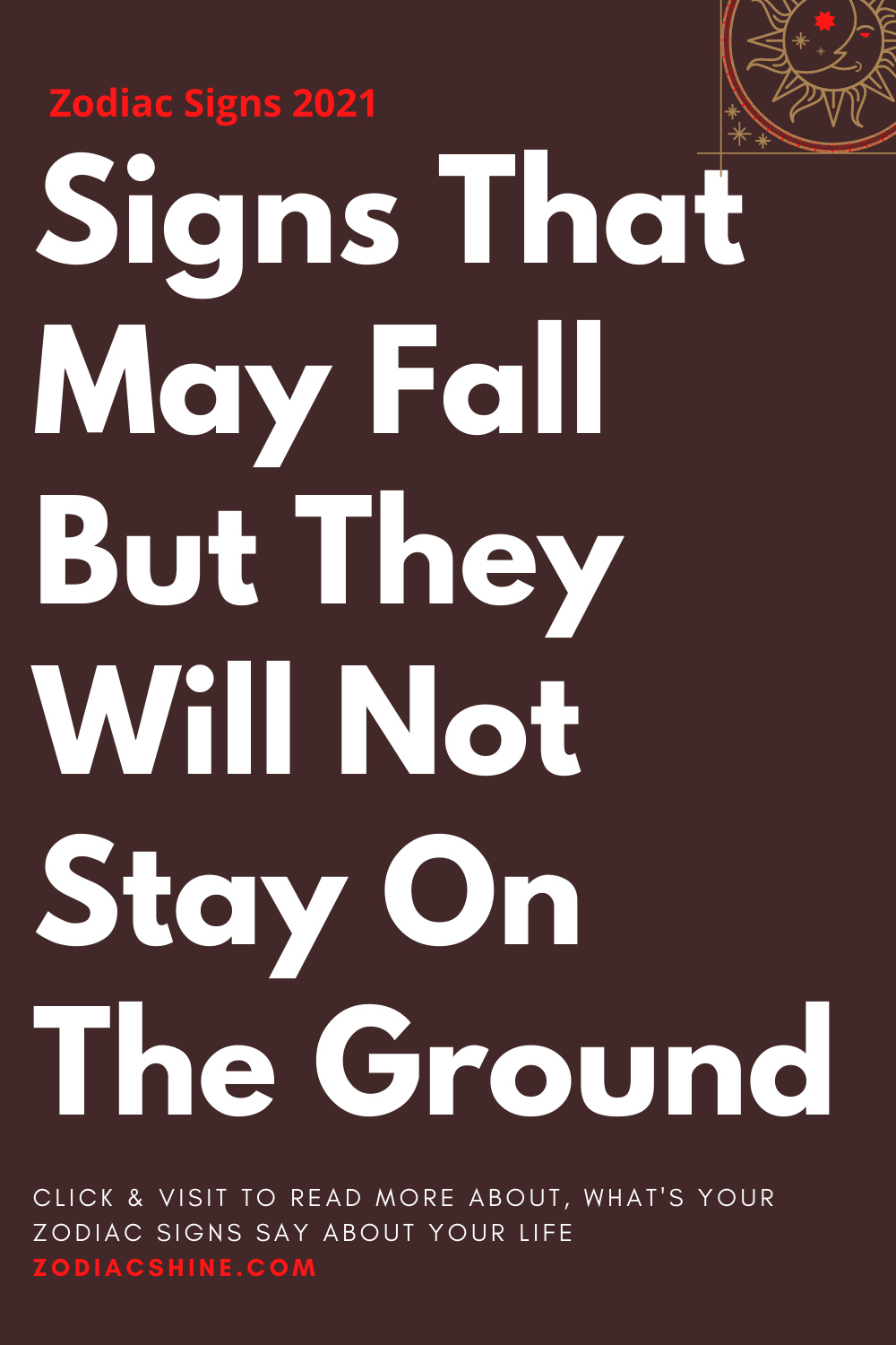 Signs That May Fall But They Will Not Stay On The Ground