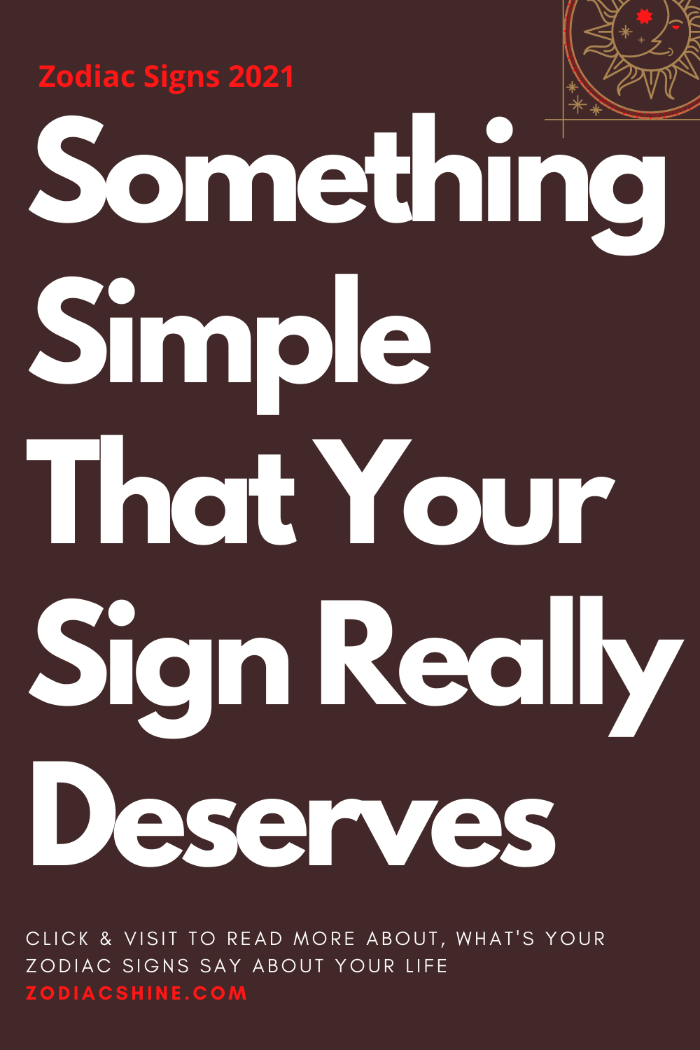 Something Simple That Your Sign Really Deserves