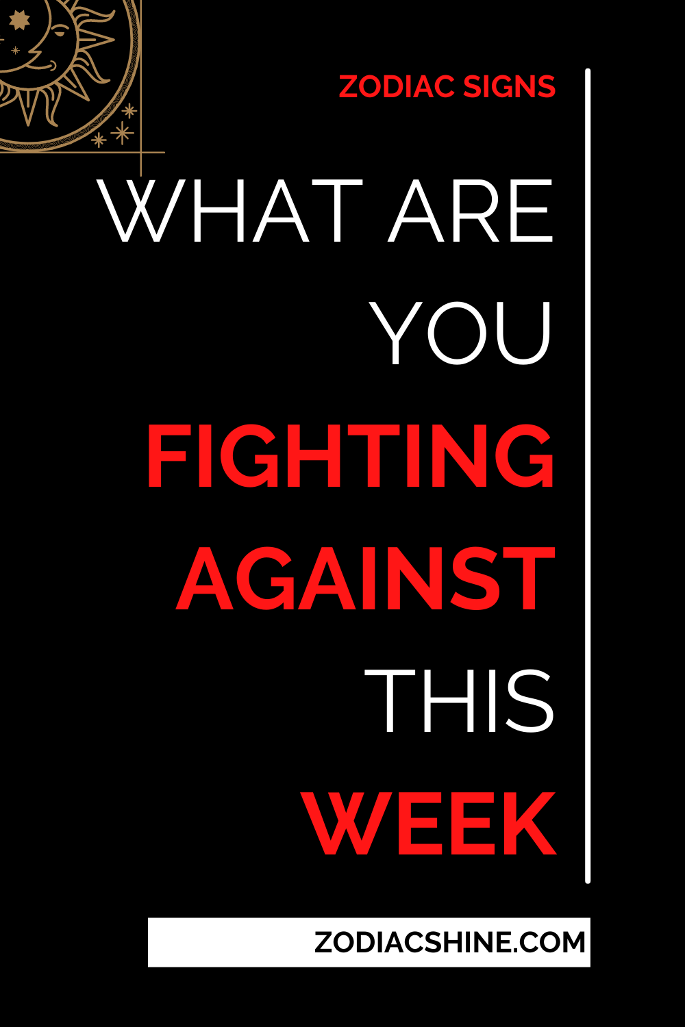 What Are You Fighting Against This Week