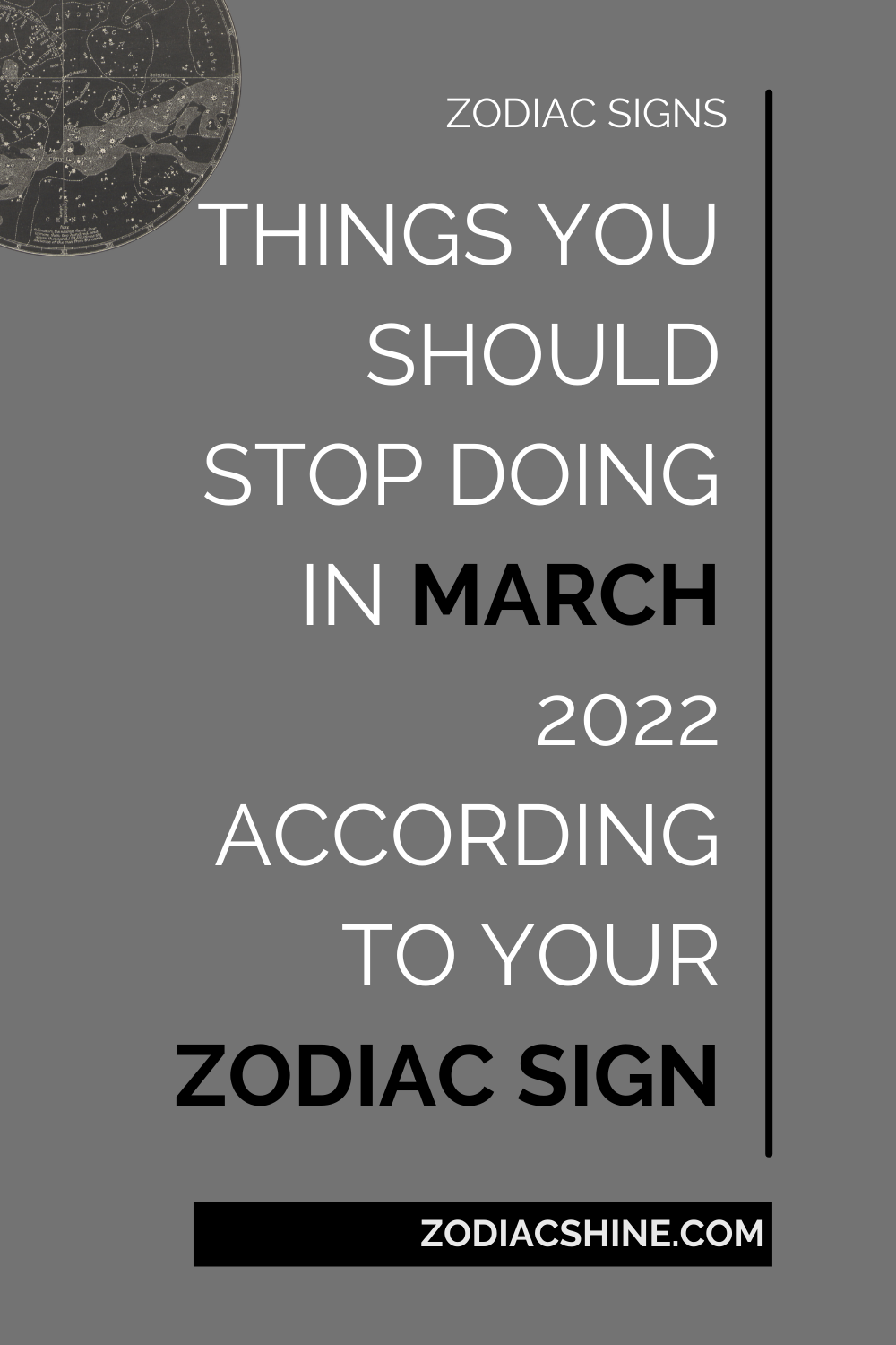 THINGS YOU SHOULD STOP DOING IN MARCH 2022 ACCORDING TO YOUR ZODIAC SIGN