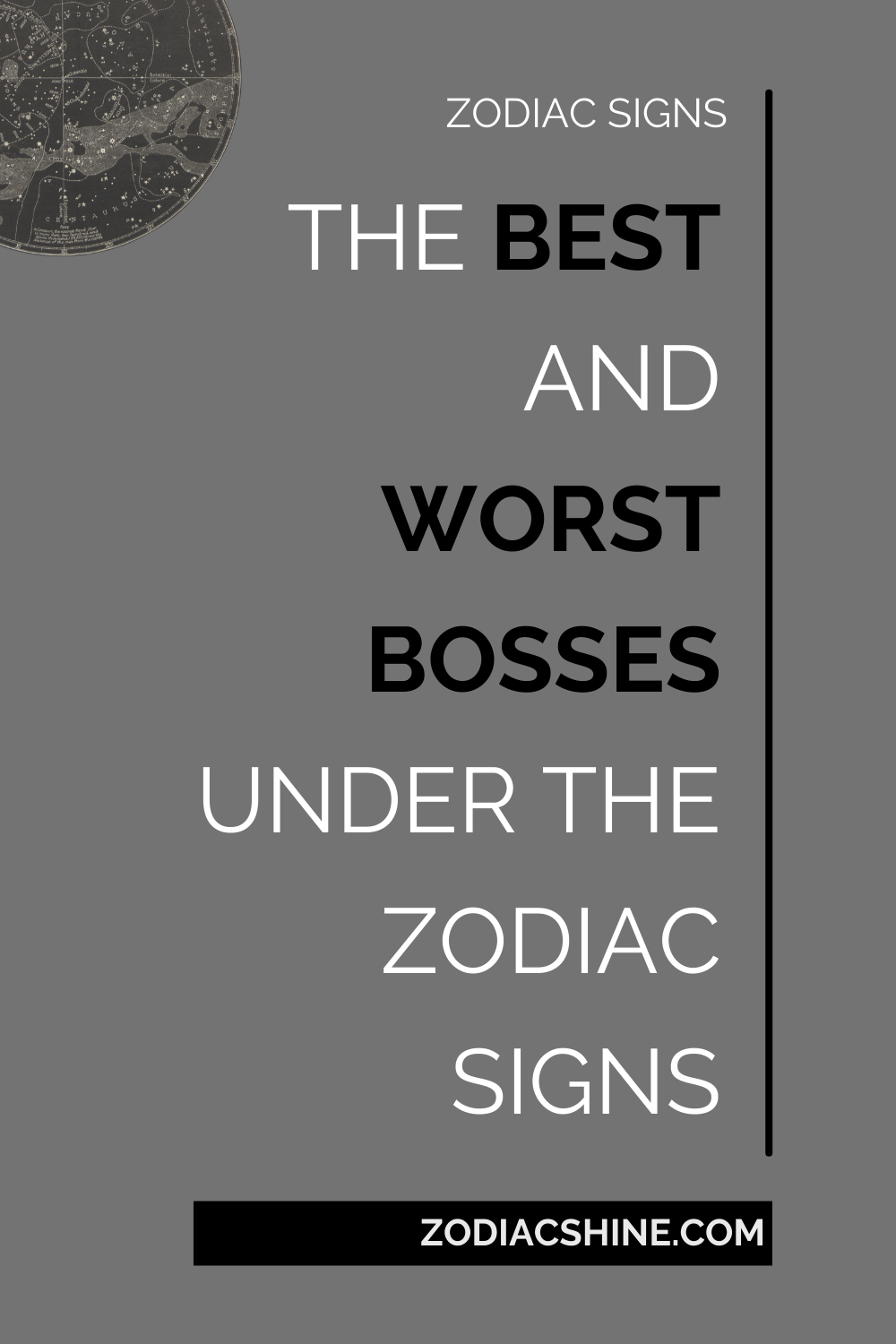 The best and worst bosses under the zodiac signs