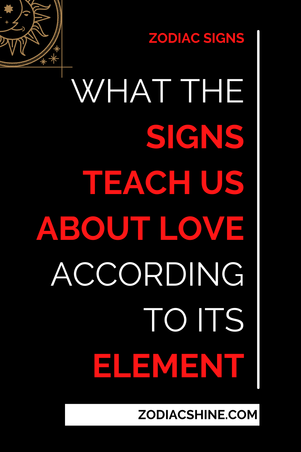 What The Signs Teach Us About Love According To Its Element