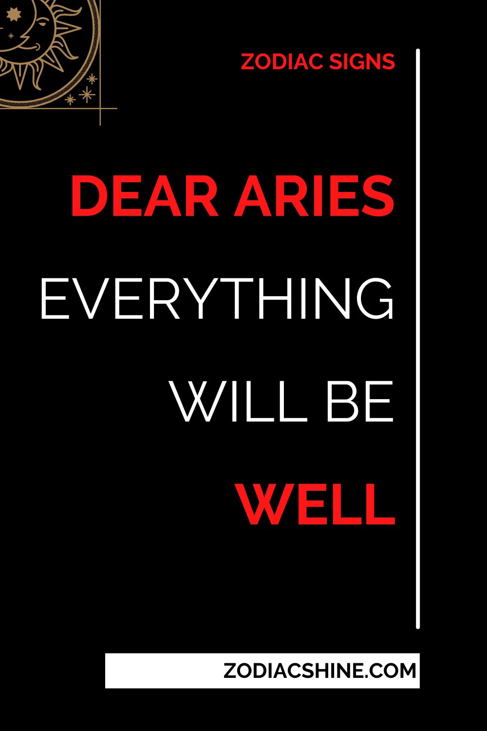 Dear Aries Everything Will Be Well