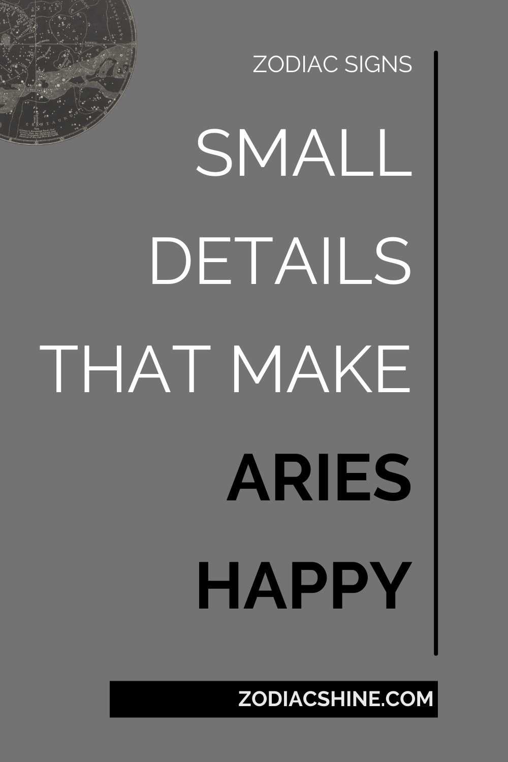 Small Details That Make Aries Happy