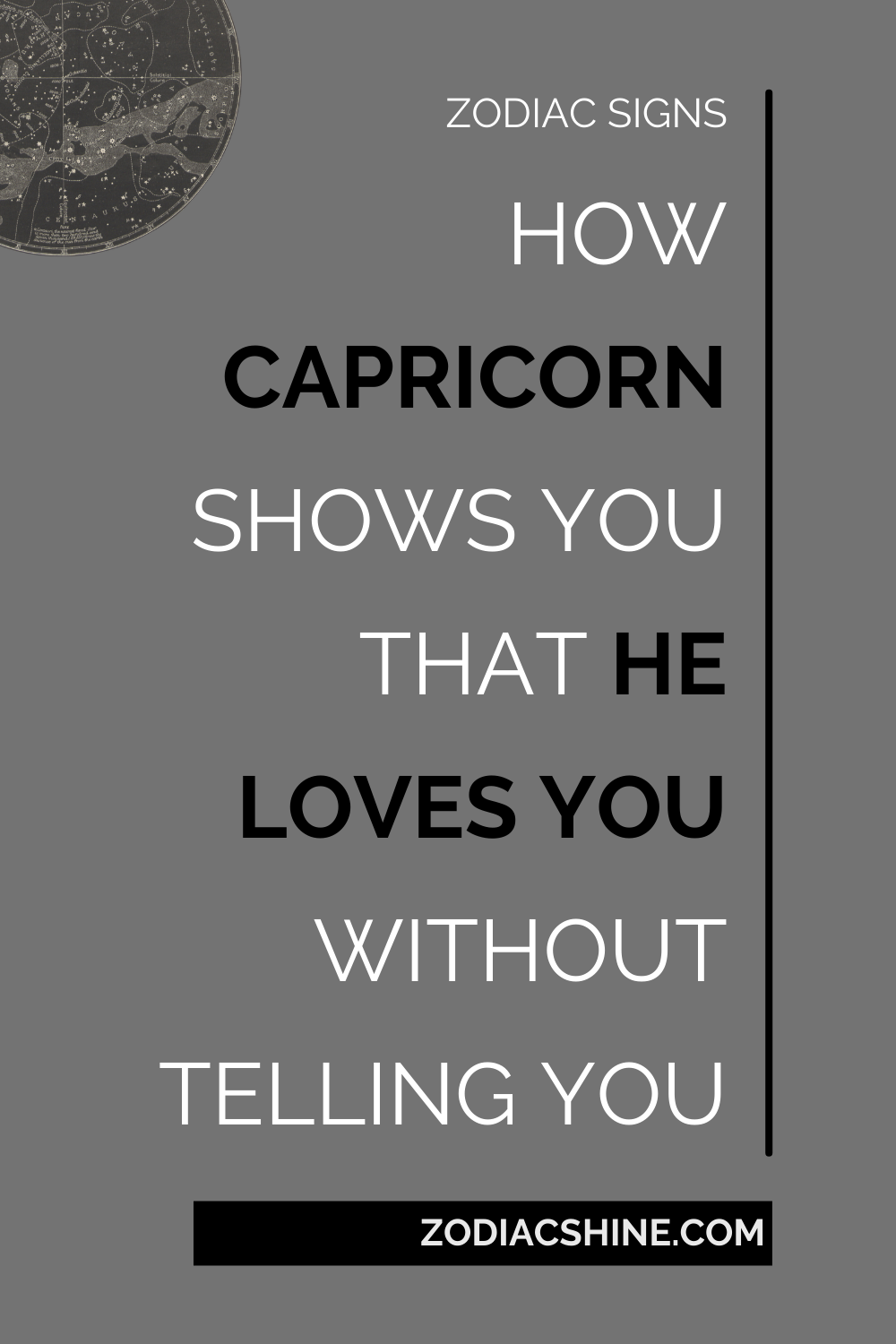 How Capricorn Shows You That He Loves You Without Telling You