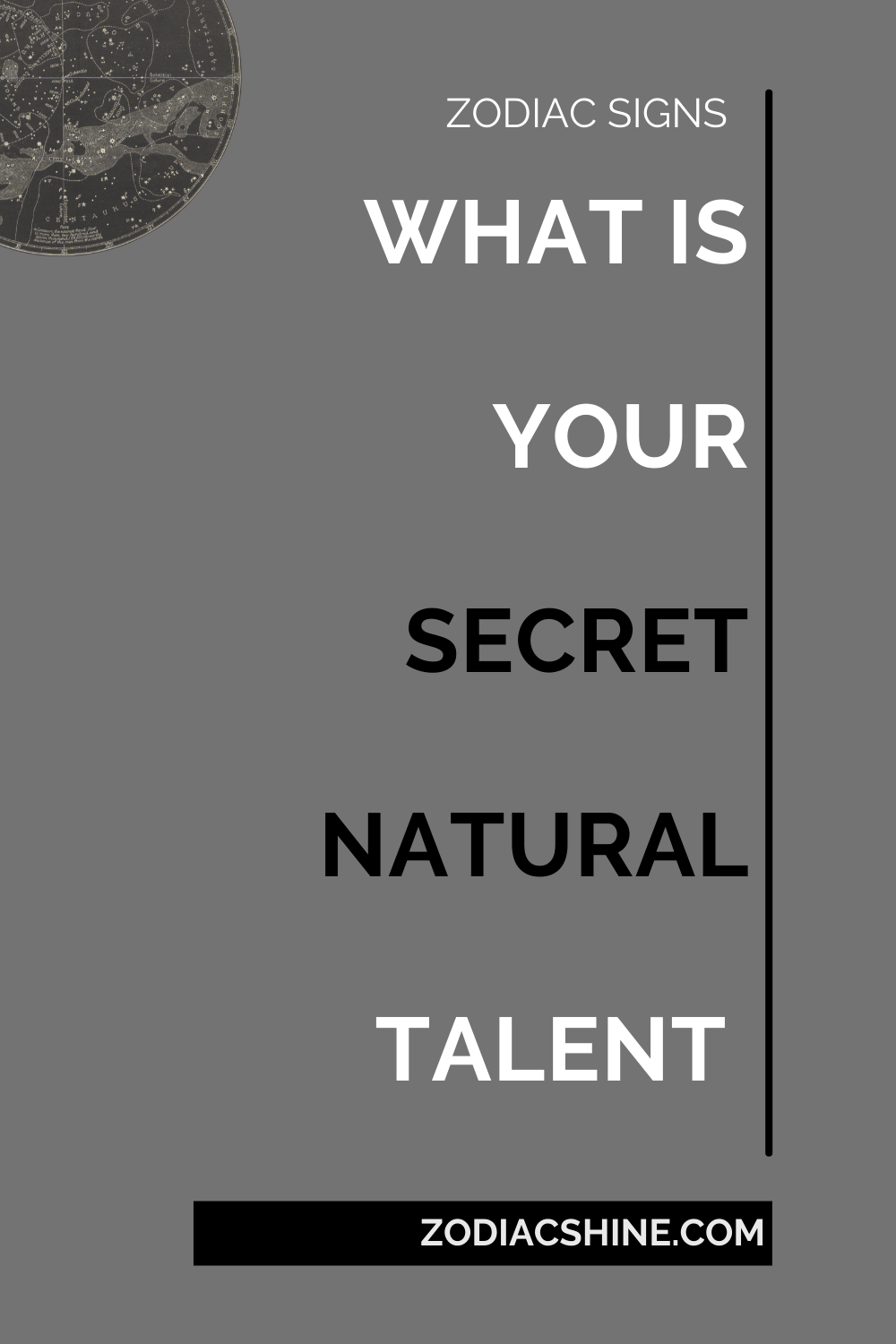WHAT IS YOUR SECRET NATURAL TALENT 