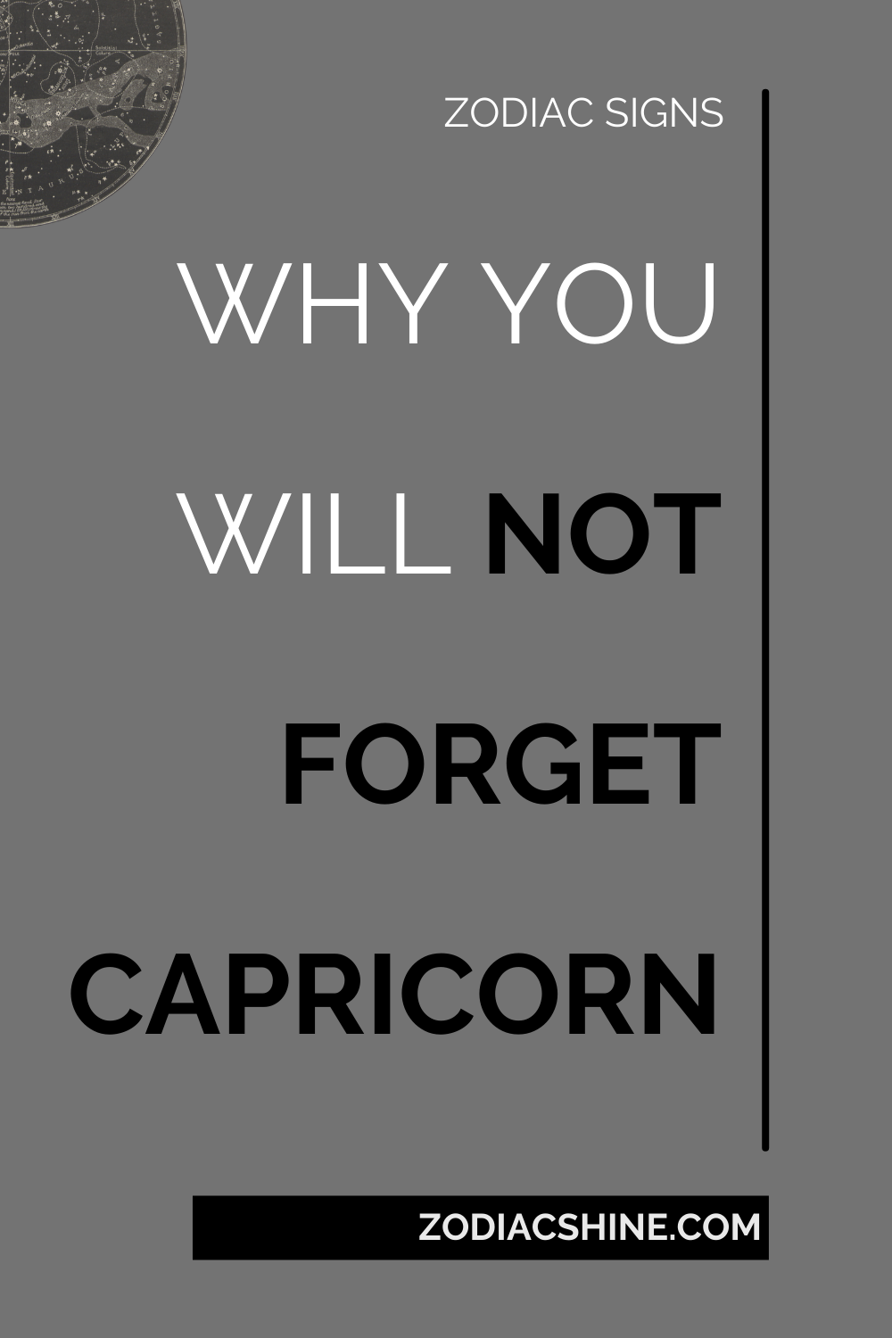 Why You Will Not Forget Capricorn
