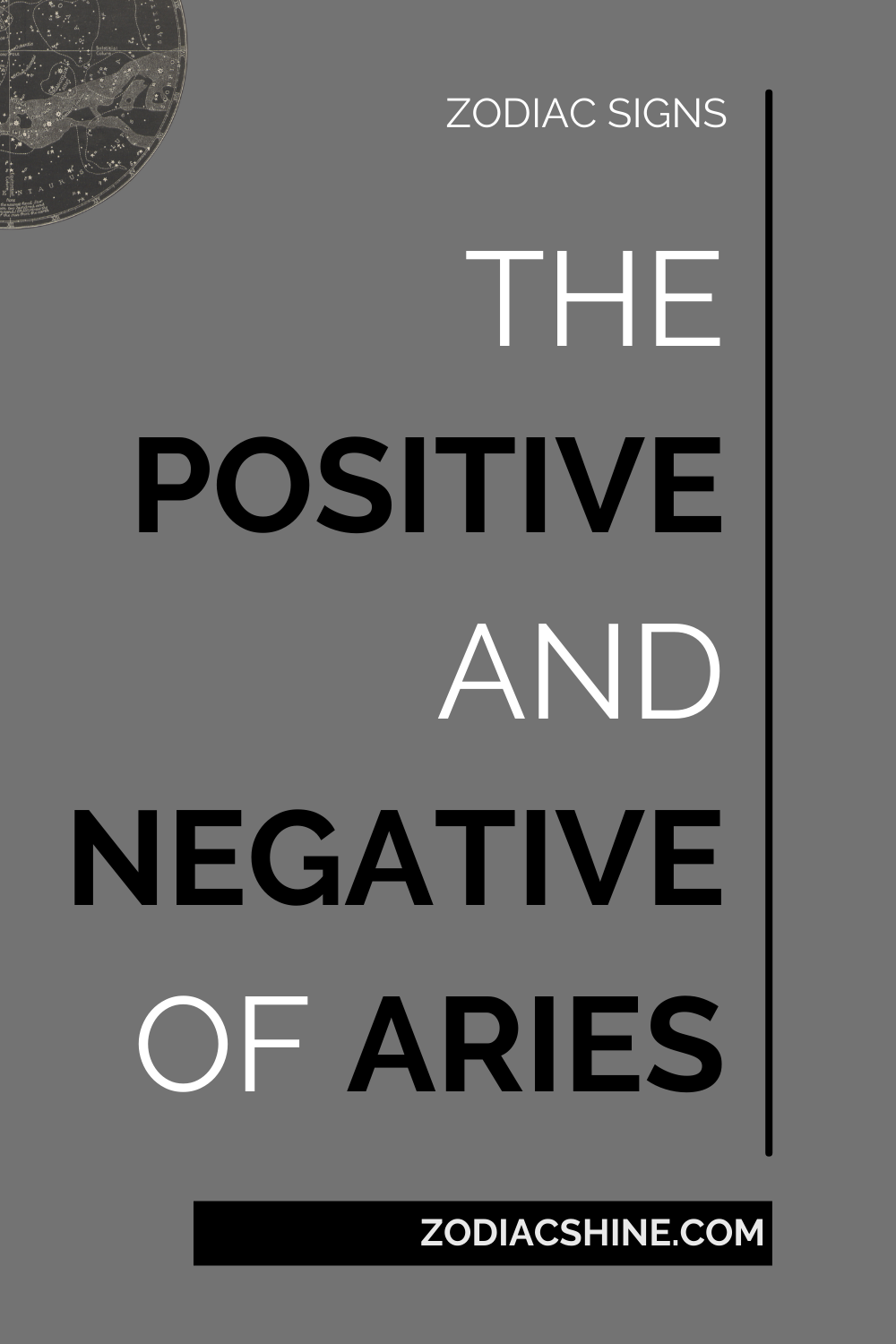 The Positive And Negative Of Aries
