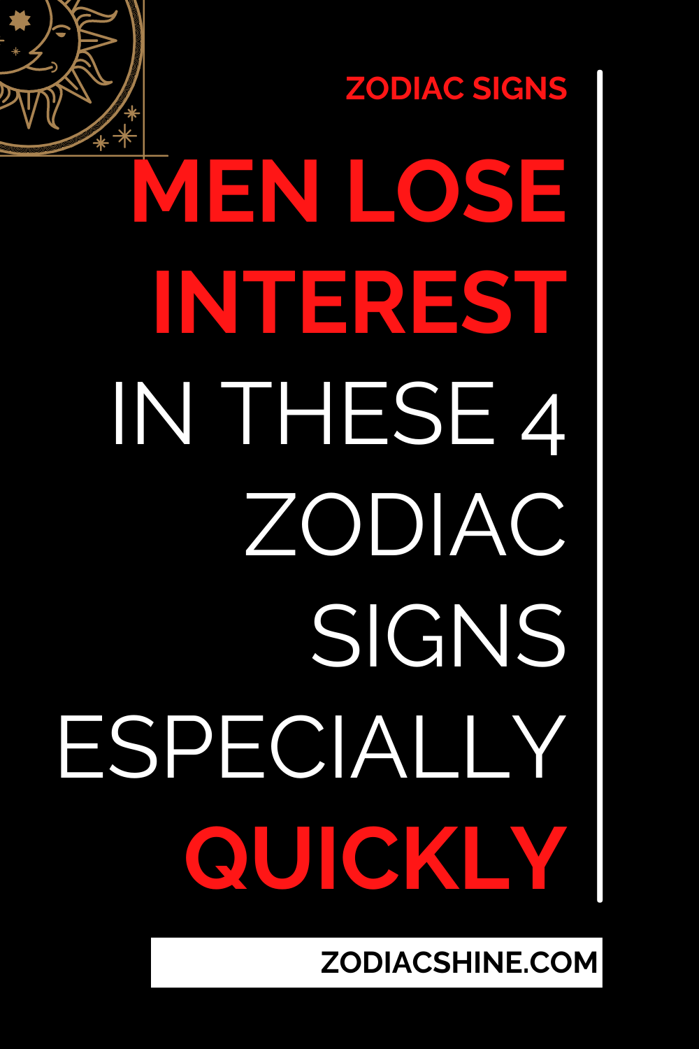 Men Lose Interest In These 4 Zodiac Signs Especially Quickly