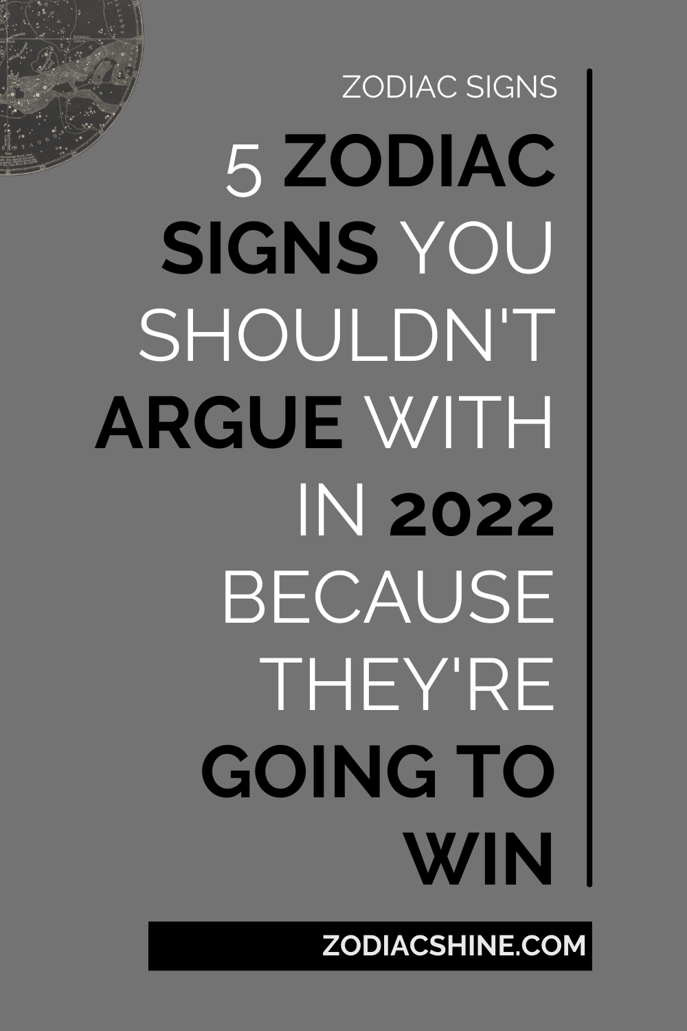 5 Zodiac Signs You Shouldn't Argue With In 2022 Because They're Going To Win