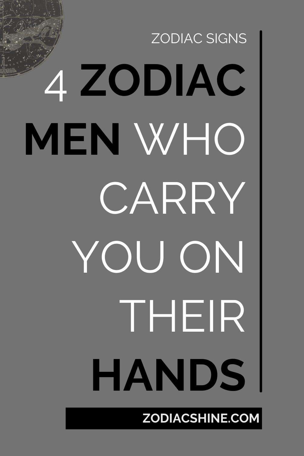 4 Zodiac Men Who Carry You On Their Hands