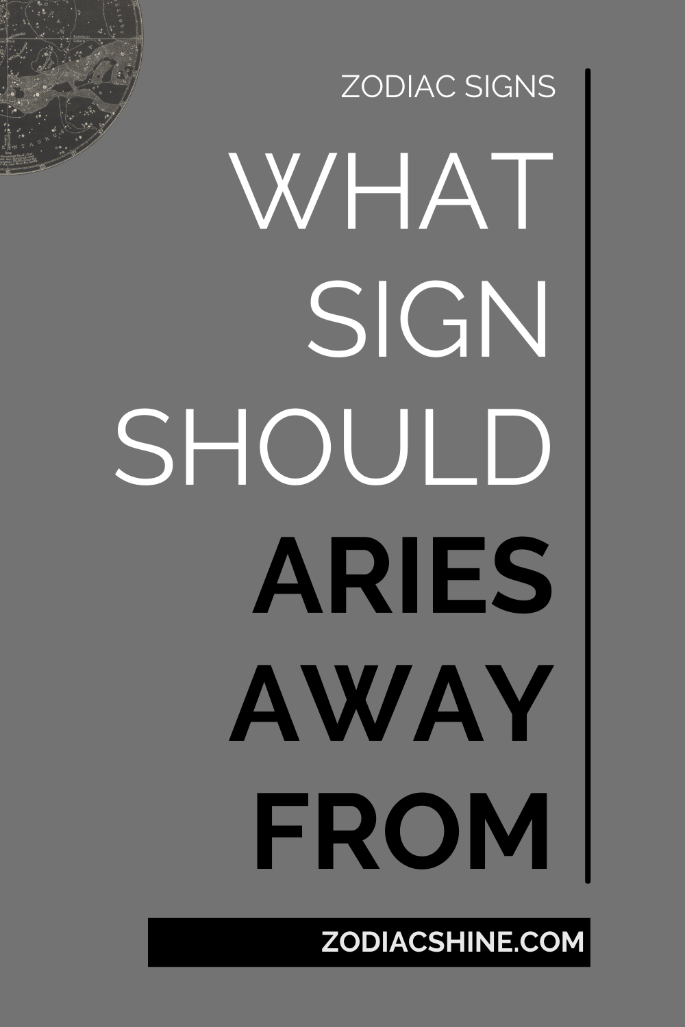 What Sign Should Aries Away From