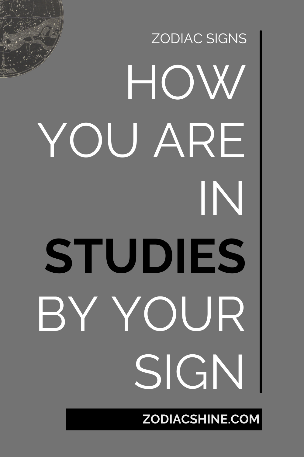 How You Are In Studies By Your Sign