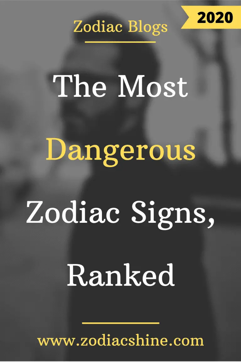 The Most Dangerous Zodiac Signs Ranked Zodiac Shine