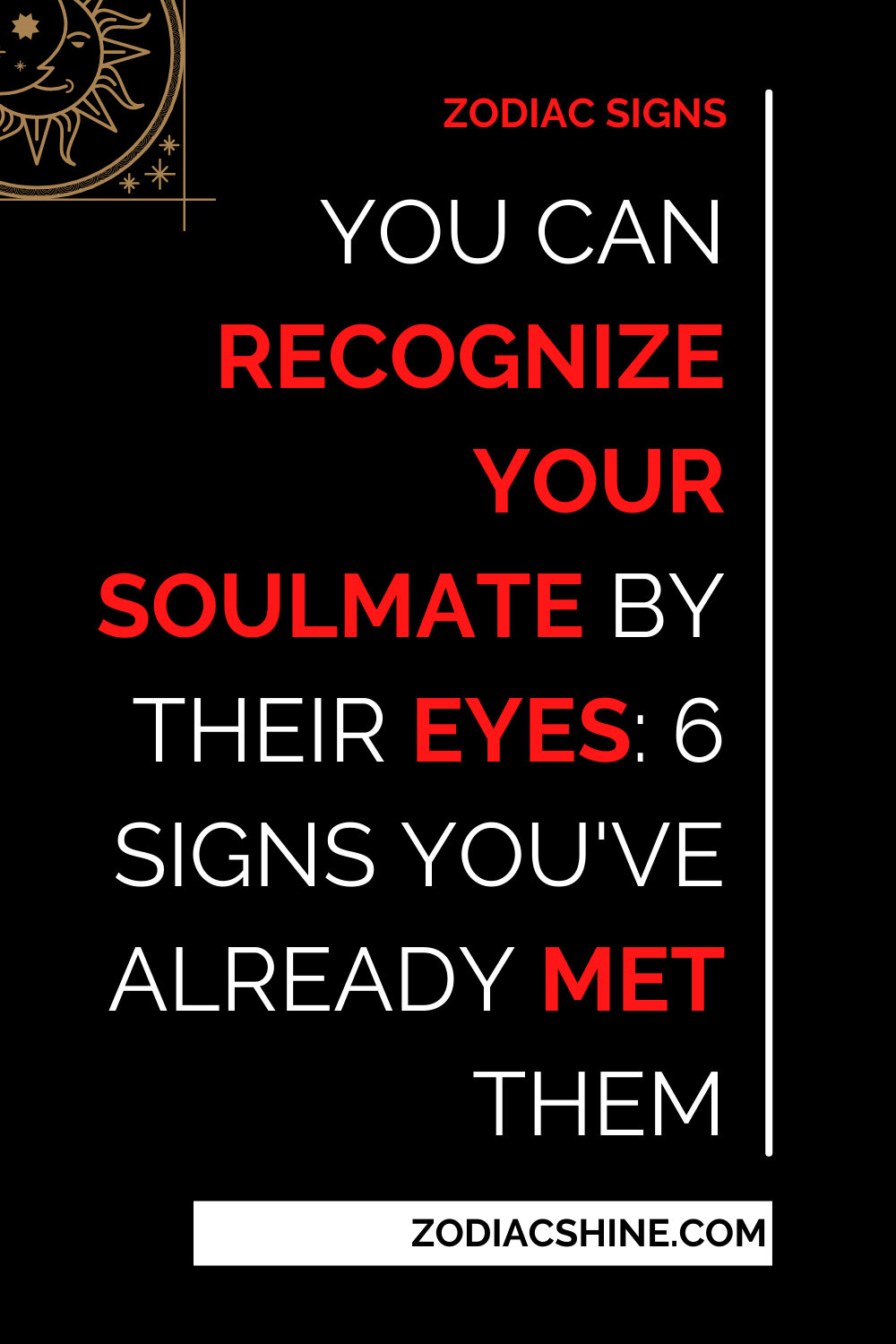 You Can Recognize Your Soulmate By Their Eyes: 6 Signs You've Already Met Them