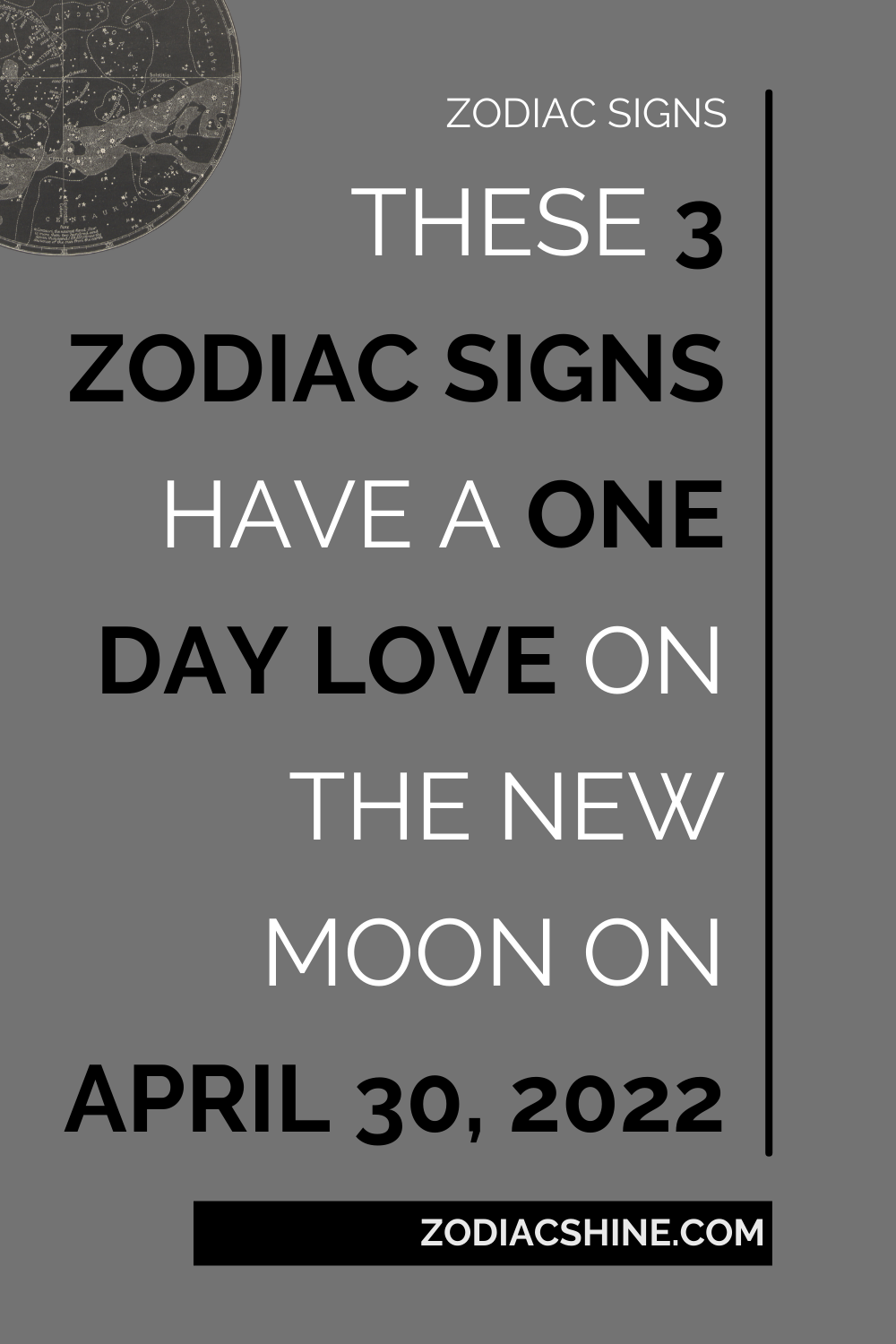 These 3 Zodiac Signs Have A One Day Love On The New Moon On April 30 2022