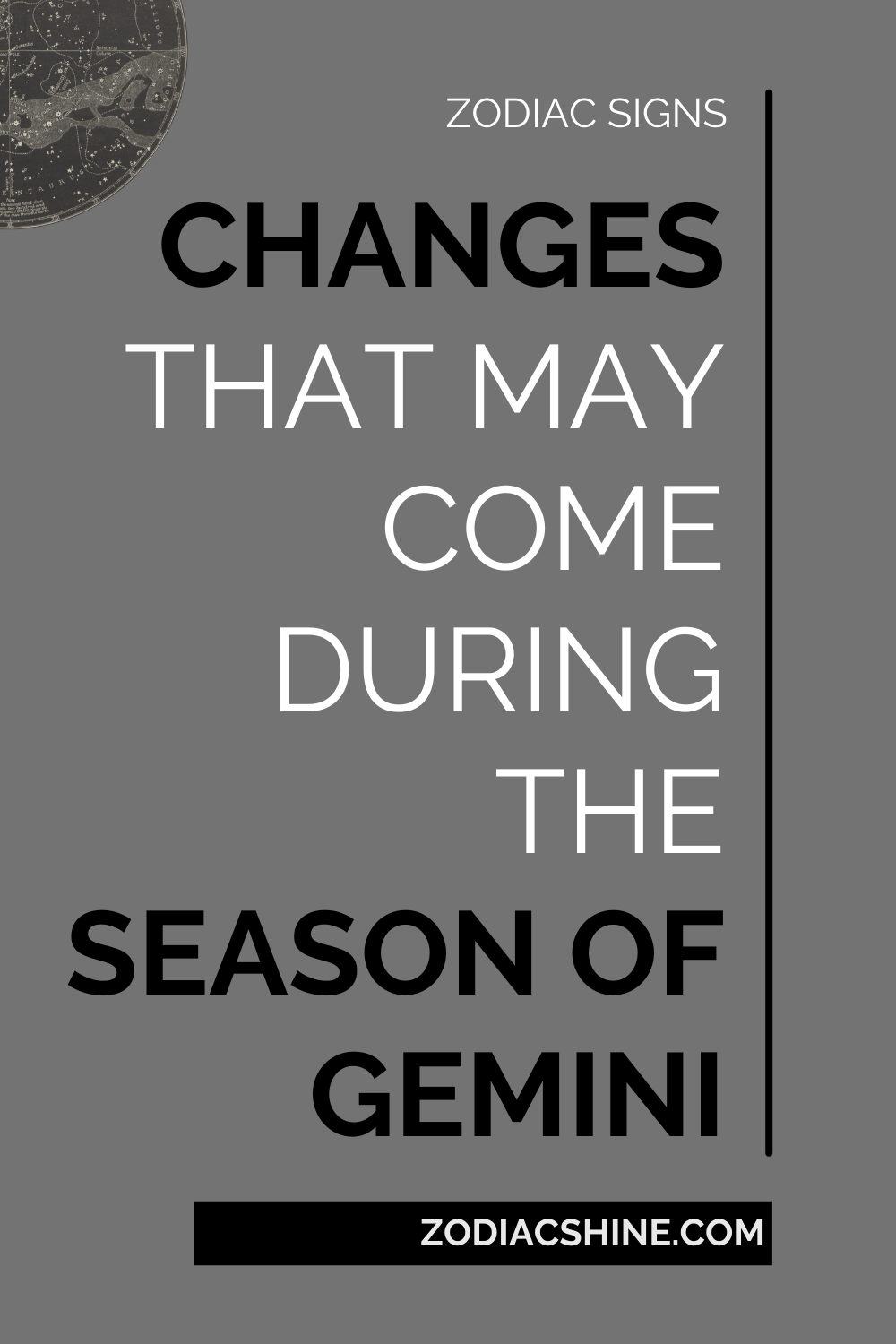 Changes That May Come During The Season Of Gemini