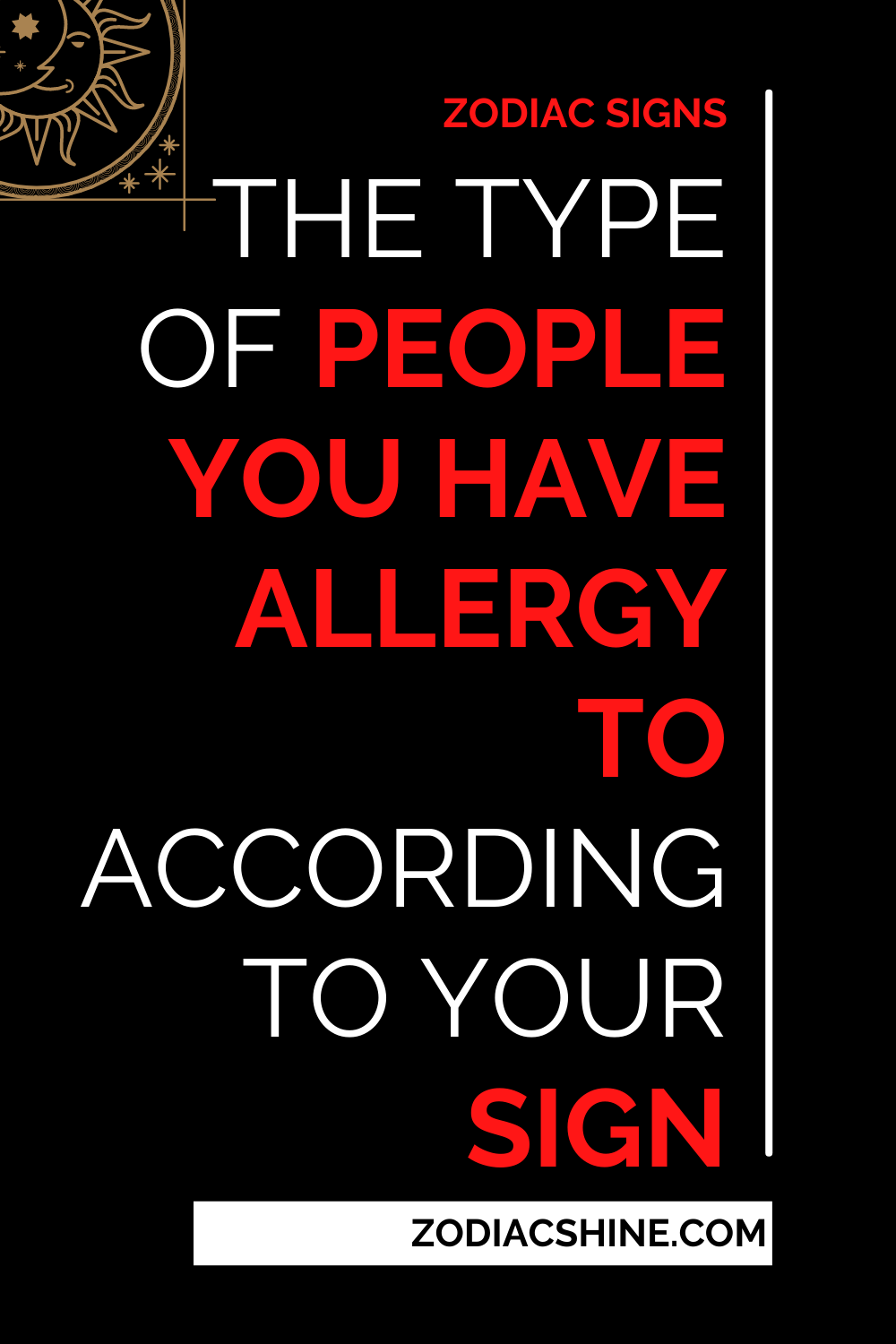 The Type Of People You Have Allergy To According To Your Sign